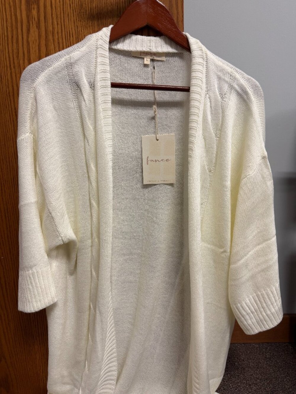 Flowy Boho Cream Caridgan